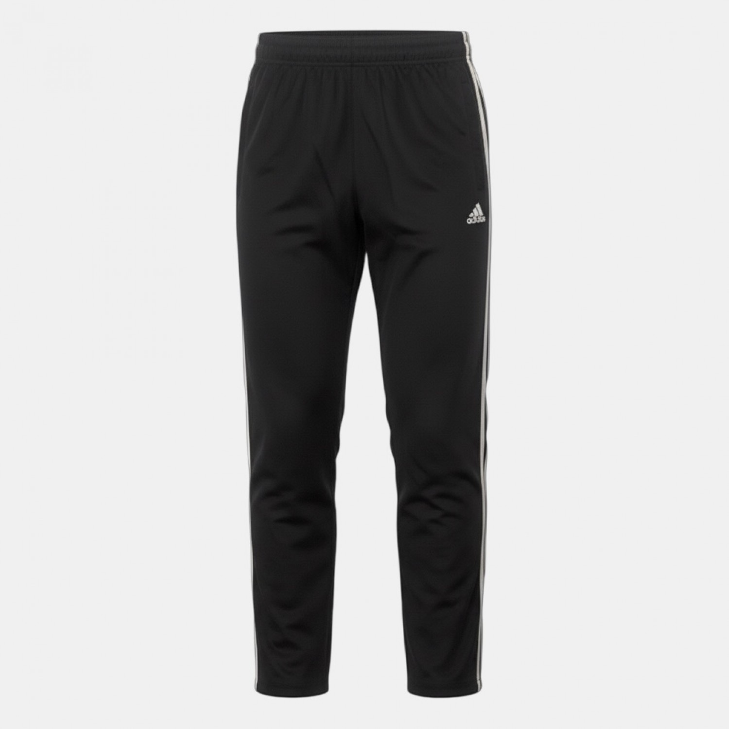 Adidas Training Pants Black 3-Stripes Pre Owned